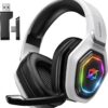 2.4GHz Wireless Gaming Headset for PC, Ps5, Ps4