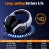 2.4GHz Wireless Gaming Headset for PC, Ps5, Ps4 - Image 3